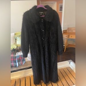 VINTAGE Angora Long Coat